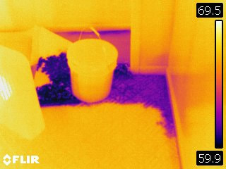 Infrared home inspection